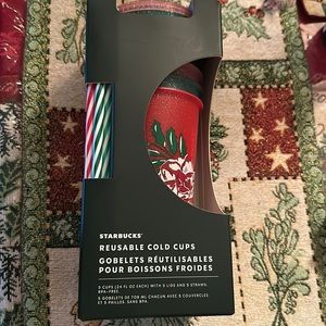 NEW Starbucks reusable cold cups
